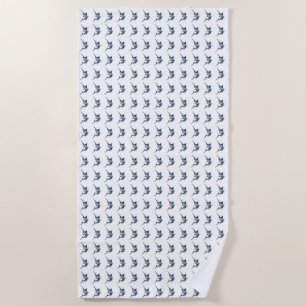 Serviette de plage profil Marlin