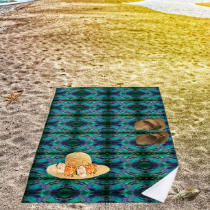 Serviette De Plage Profondeurs à bijoux