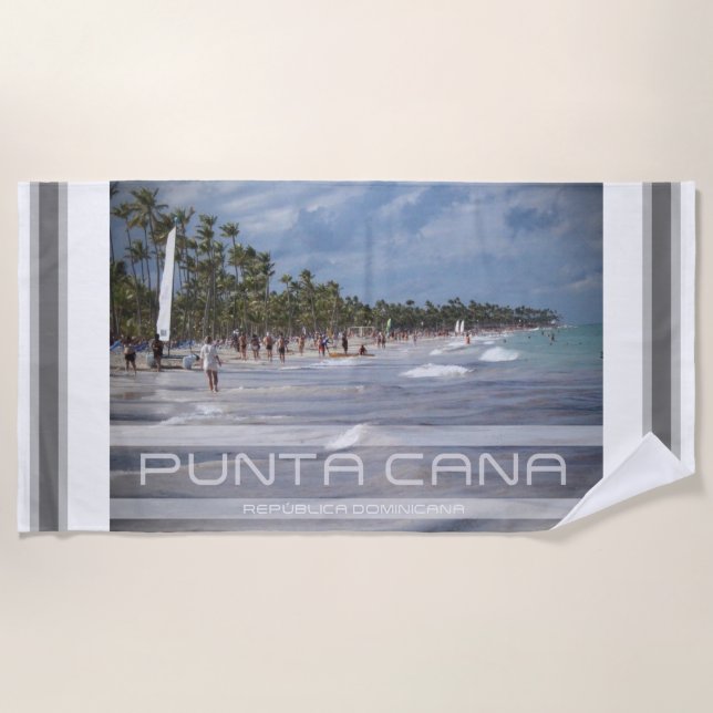 Serviette De Plage Punta Cana - República Dominicana (Devant)