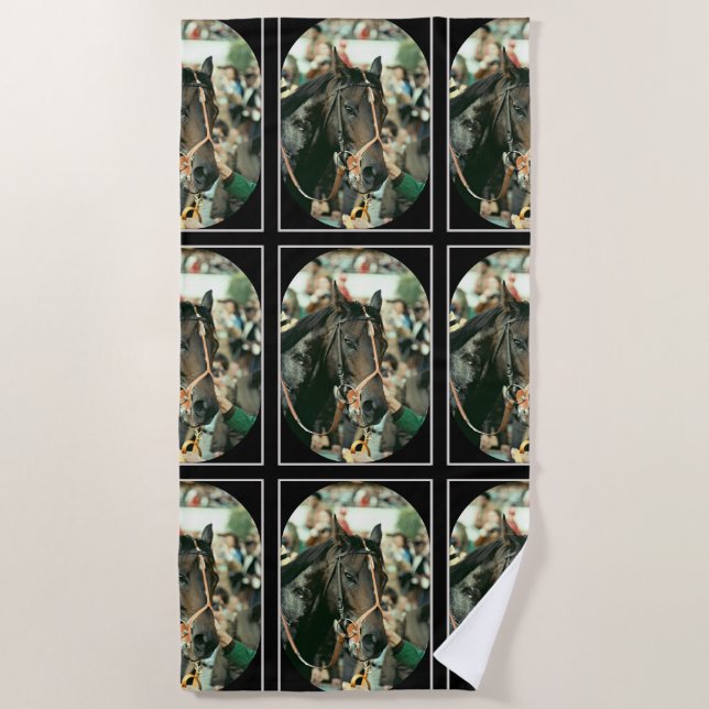 Serviette De Plage Pur sang 1978 de groupe de Seattle (Devant)