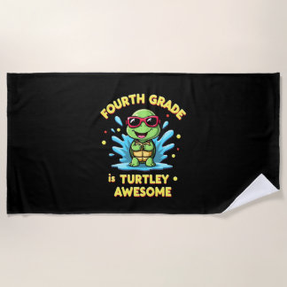 Serviette De Plage Quatrième année Tortue-ment Incroyable Premier Jou