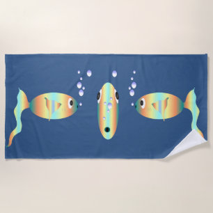 Serviette De Plage Quelque chose de Fishy Beach Towel
