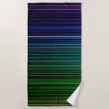 Rayures de lumière arc-en-ciel