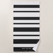 Rayures minimalistes de noir et de blanc