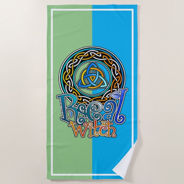 Serviette De Plage Real Witch (Devant)