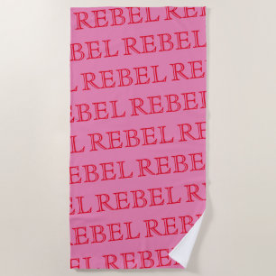 Serviette de plage - REBEL