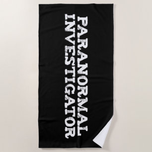 Serviette De Plage Recherche paranormale Chasse aux fantômes