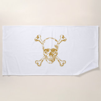 Serviette De Plage Réclamez Votre Sable, Faites Flotter Votre Drapeau