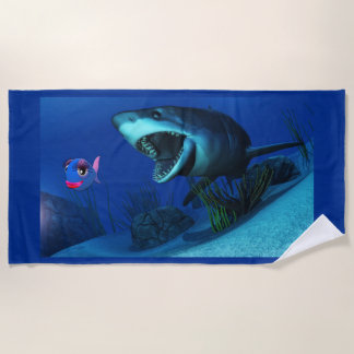 Serviette De Plage Requin
