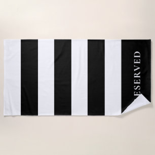 SERVIETTE DE PLAGE RÉSERVÉE Serviette de plage r