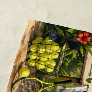Serviette De Plage Retraite de tennis