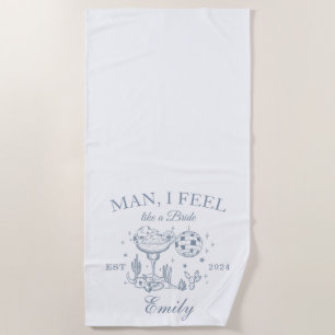 Serviette de plage Rétro Moderne pour Enterrement