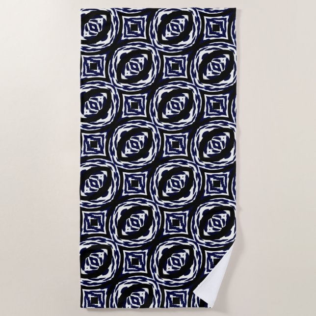 Serviette De Plage Rêves tribaux (Devant)