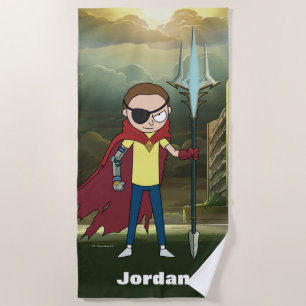 Serviette De Plage RICK ET MORTY™   Morty mal