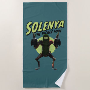 Serviette De Plage RICK ET MORTY™ Solenya - L'homme chiche