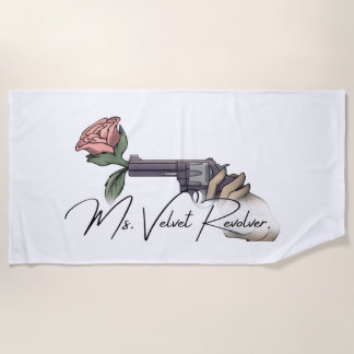 Serviette De Plage Rideau de douche - Mme Velvet Revolver
