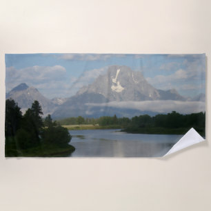 Serviette De Plage Rivière Jackson Hole à Grand Teton National Park