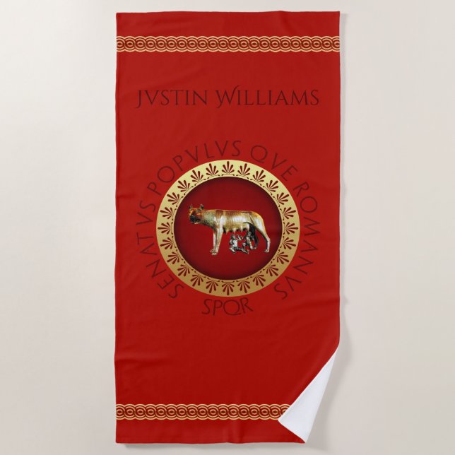 Serviette De Plage Romain (Devant)