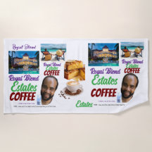 ROYAL BLEND Beach Towel