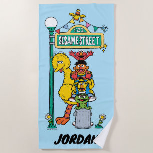 Serviette De Plage Rue Sésame Ajouter Votre Nom