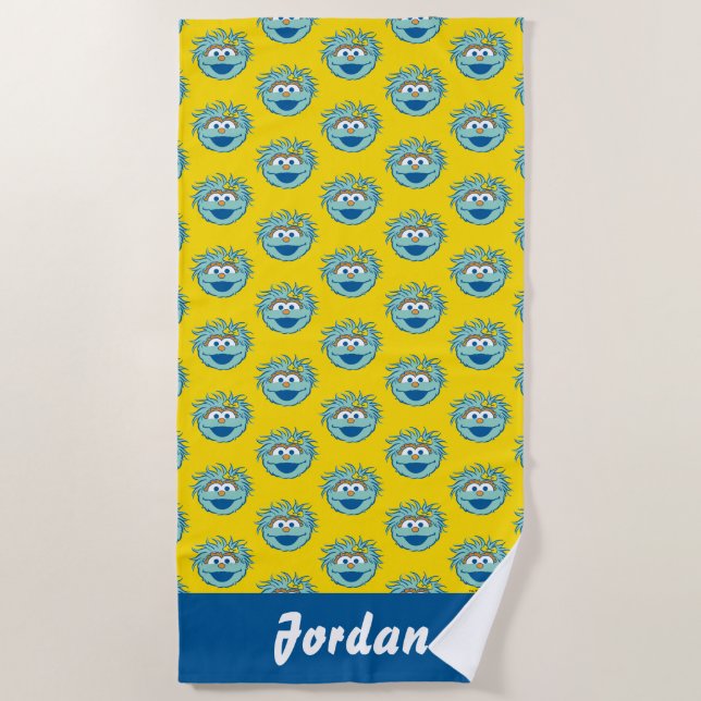 Serviette De Plage Rue Sésame | Rosita Smile (Devant)