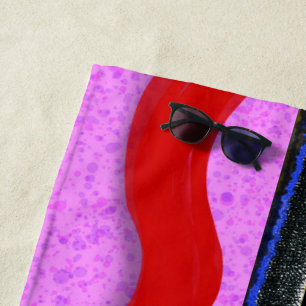 SERVIETTE DE PLAGE RUPYDETEQUILA  100 lignes