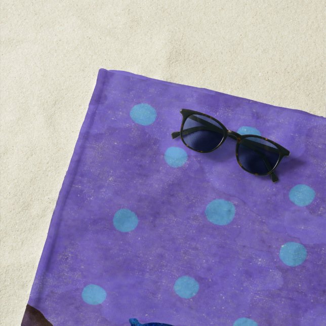 Serviette De Plage Rupydetequila rideau de douche (En situation)