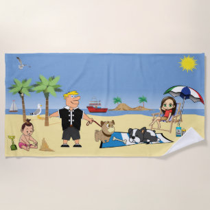 Serviette De Plage Sacrément branché