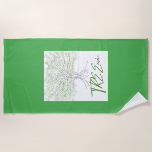 Serviette De Plage Sagesse de l'arbre