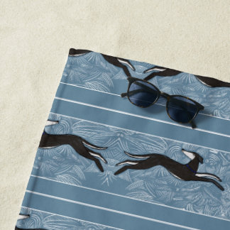 Serviette De Plage Saluki Greyhound