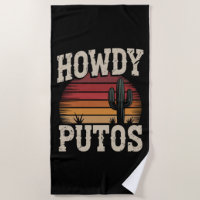 Salut Putos Cactus Drôle Rétro Vintage