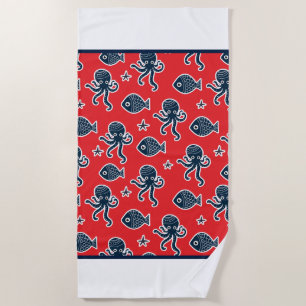 Serviette de plage - Sea Life