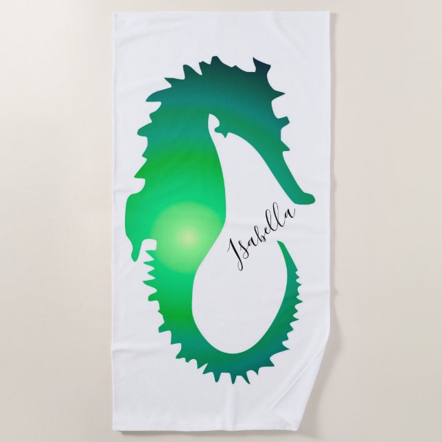Serviette De Plage Seahorse (Devant)
