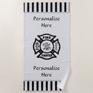 Serviette De Plage Secourt de pompiers