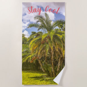 Serviette De Plage Sénégal Date Palm Beach Towel