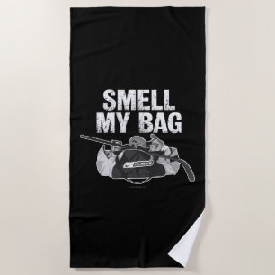 Serviette De Plage Sentez mon sac (puanteur de hockey)