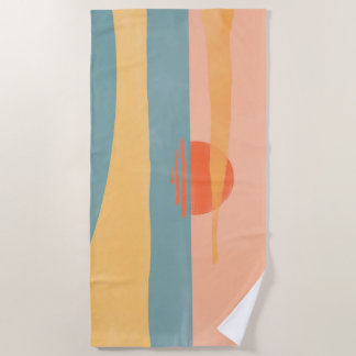 Serviette De Plage Serene Sunset Beach Towel