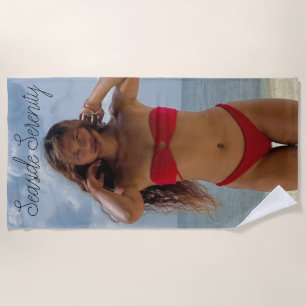Serviette de plage Sérénité maritime