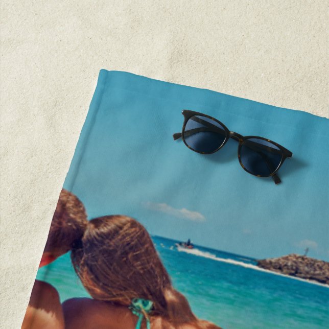 Serviette De Plage #ServietteDePlagePremium (En situation)