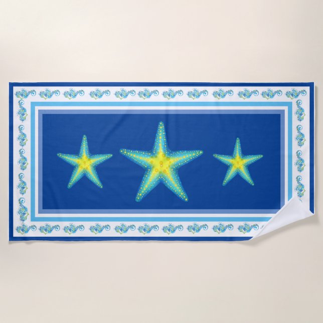 Serviette de plage Serviettes de plage Seaside Roy (Devant)