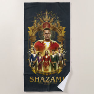 Serviette De Plage SHAZAM ! Furie des dieux Cadre SHAZAMily