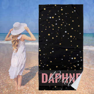 Serviette De Plage Signature Beach, mode "Daphne Pritti" chic DK