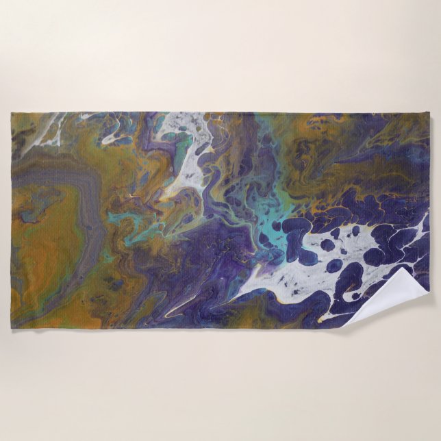Serviette De Plage Sirène (Devant)