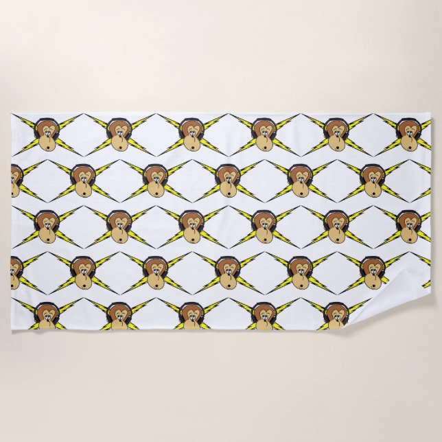 Serviette de plage SMR (Devant)