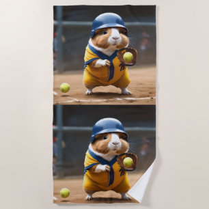 Serviette De Plage Softball Superstar : Le grand jeu du Cochon de Gui