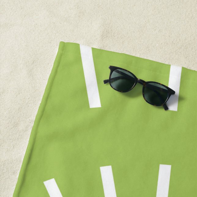 Serviette De Plage Soleil 13 (En situation)