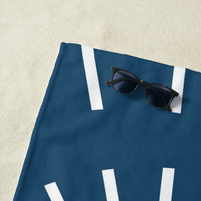 Serviette De Plage Soleil 8 (En situation)