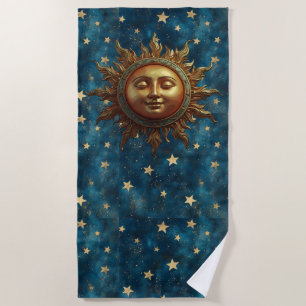 Serviette De Plage Soleil céleste