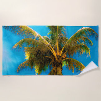 Serviette De Plage Sous le cocotier