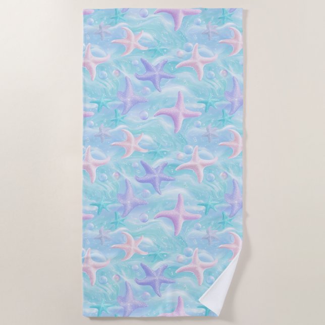Serviette De Plage Sous l'océan (Devant)